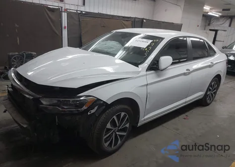 2023 Volkswagen Jetta 1.5T S из США, поврежденный, VIN 3VW5M7BU9PM039905